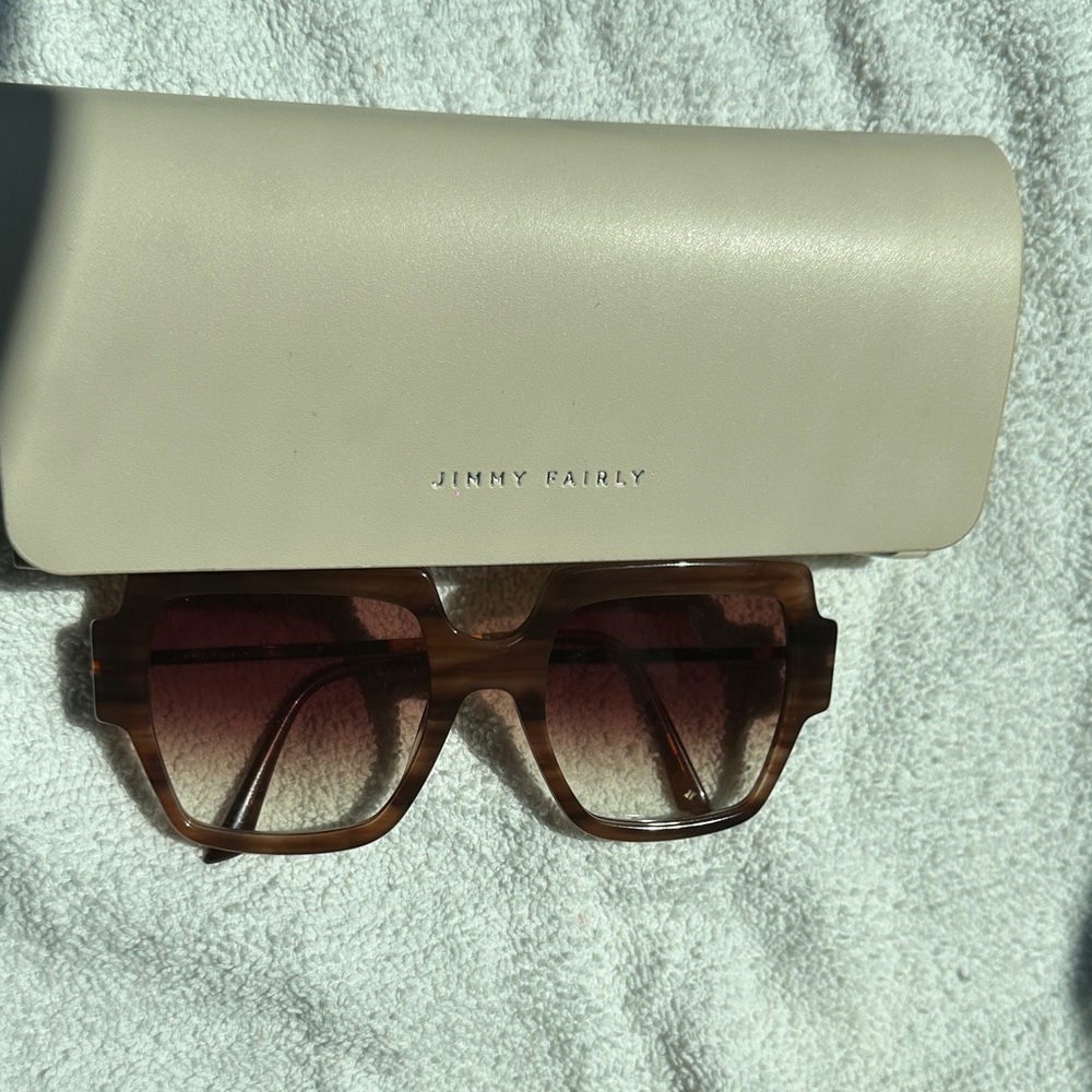 Jimmy Fairly Brown Sunglasses